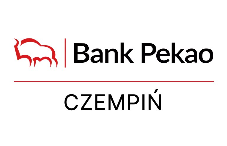 Logo czempińskiej placówki Banku Pekao