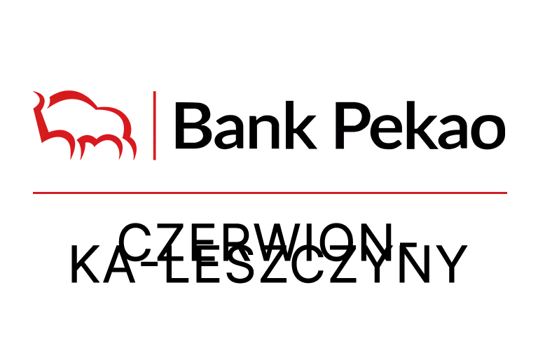 Logo czerwionkoleszczyńskiej placówki Banku Pekao