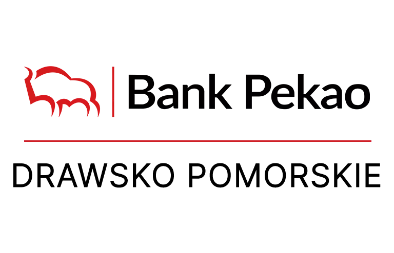 Logo drawskiej placówki Banku Pekao