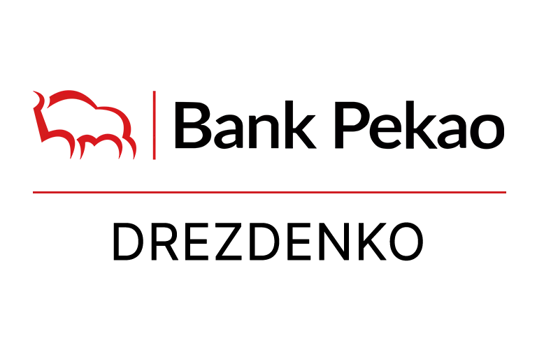 Logo drezdeneckiej placówki Banku Pekao