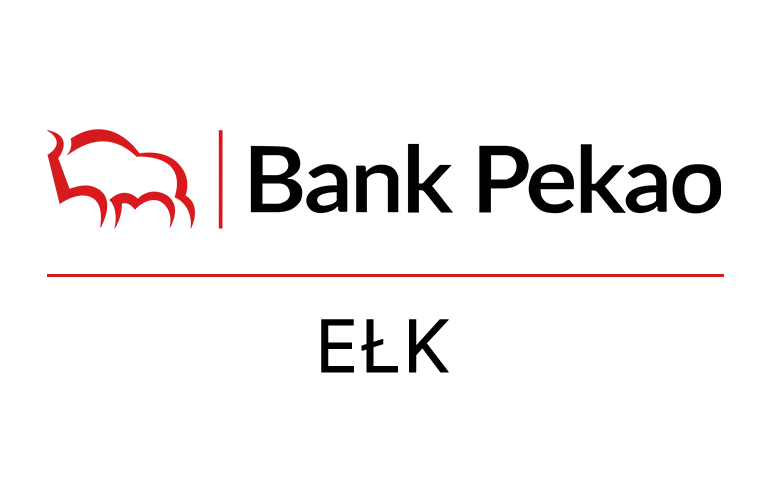 Logo placówek Pekao w Ełku