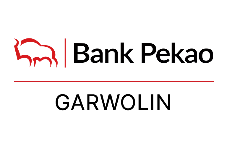Logo garwolińskiej placówki Banku Pekao