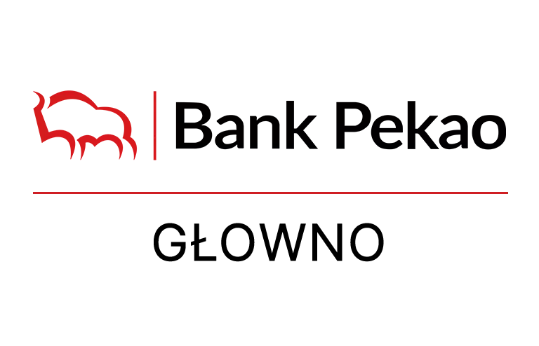 Logo głowieńskiej placówki Banku Pekao