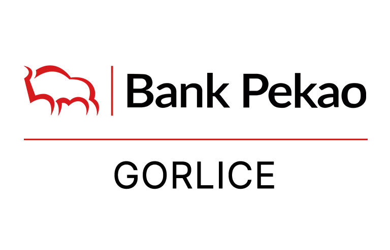 Logo gorlickiej placówki Banku Pekao
