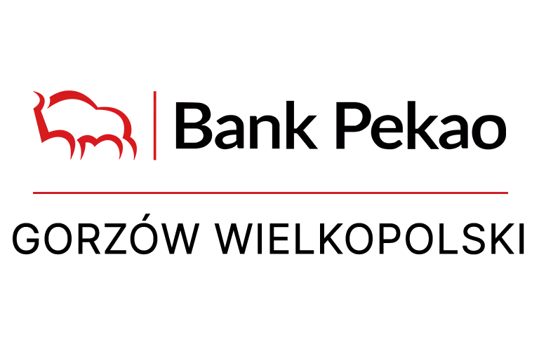 Logo placówek Pekao w Gorzowie Wielkopolskim