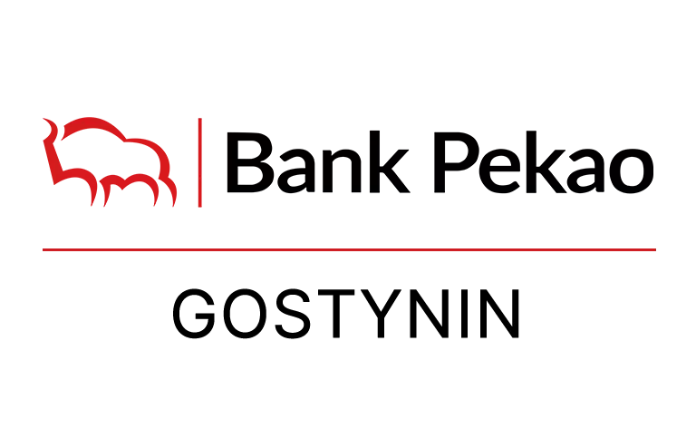 Logo gostynińskiej placówki Banku Pekao