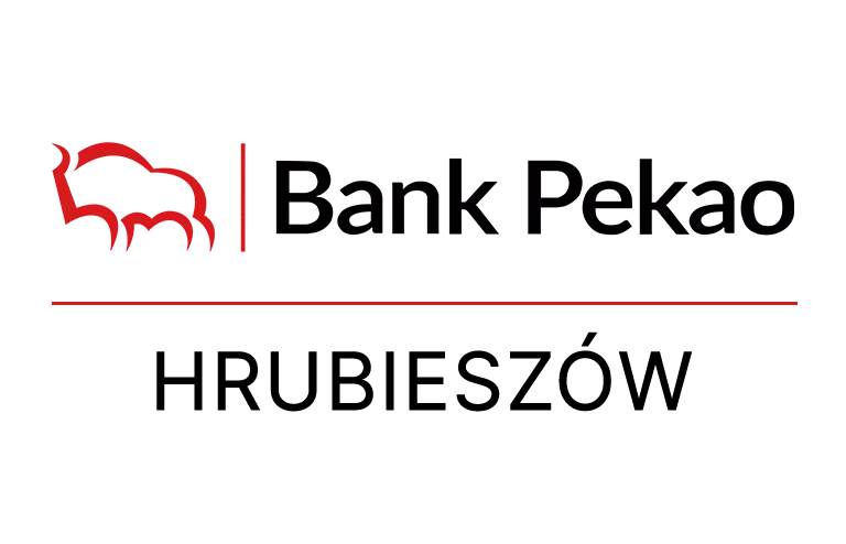Logo hrubieszowskiej placówki Banku Pekao