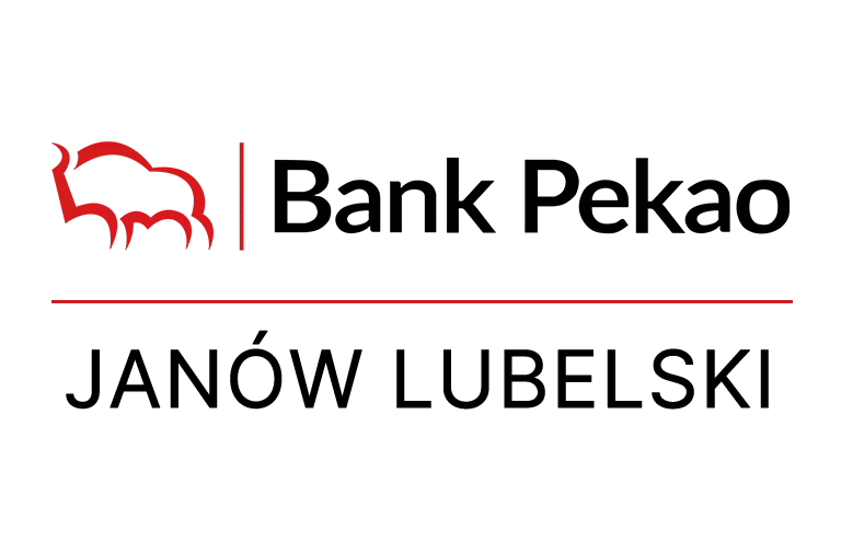 Logo janowskiej placówki Banku Pekao