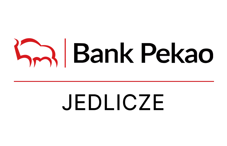 Logo jedlickiej placówki Banku Pekao