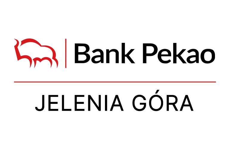Logo jeleniogórskiej placówki Banku Pekao