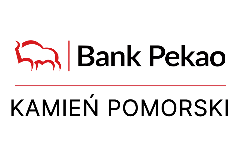 Logo kamieńskiej placówki Banku Pekao