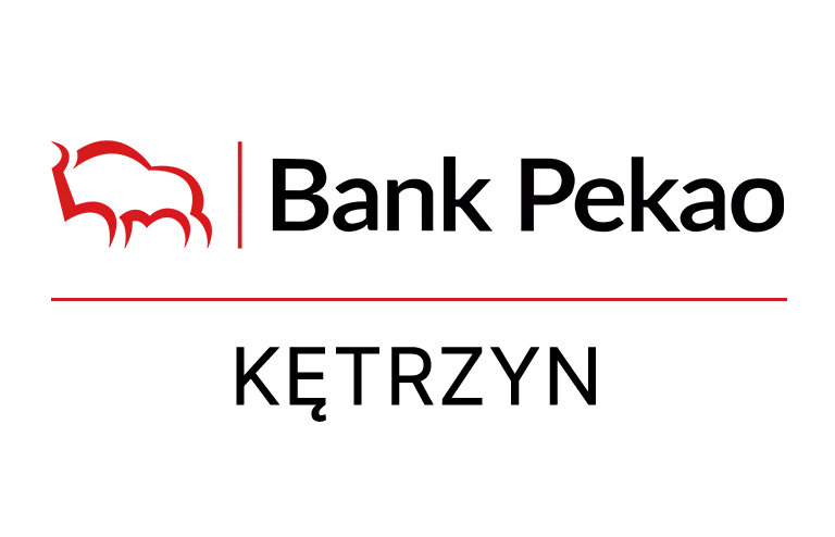 Logo kętrzyńskiej placówki Banku Pekao