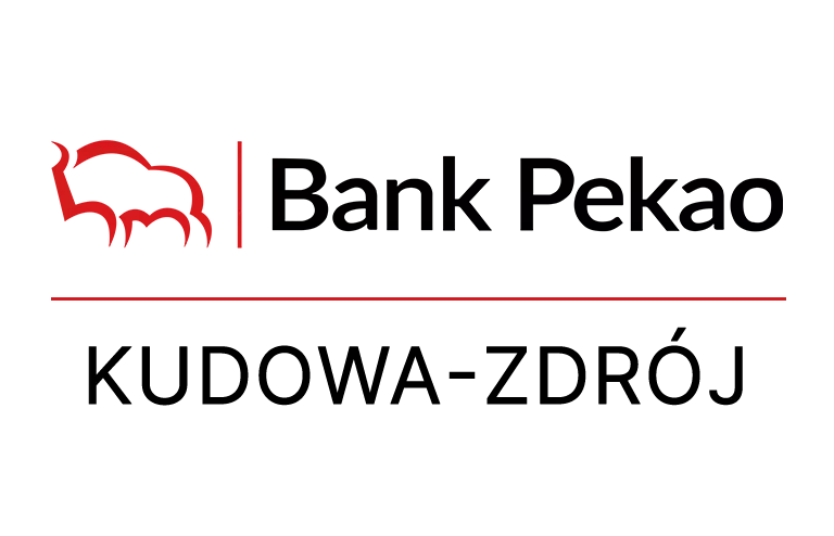 Logo kudowskozdrojskiej placówki Banku Pekao