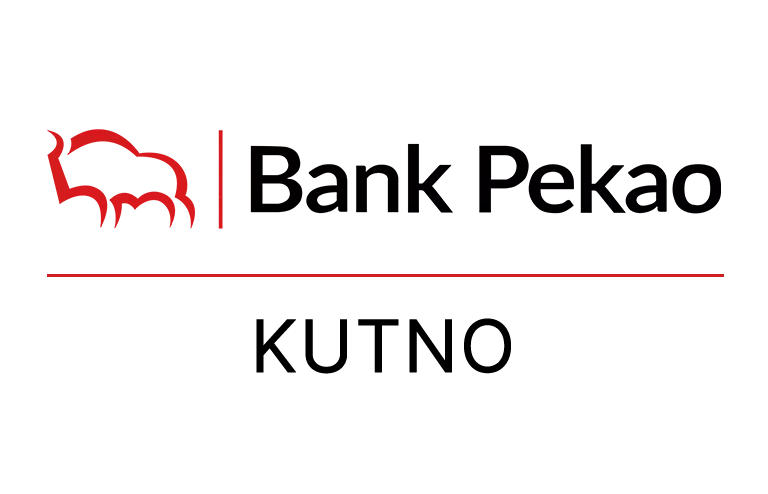 Logo kutnowskiej placówki Banku Pekao