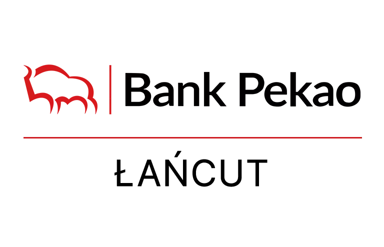 Logo łańcuckiej placówki Banku Pekao