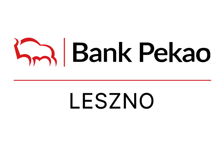 Logo leszczyńskiej placówki Banku Pekao