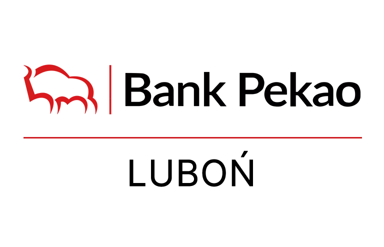 Logo lubońskiej placówki Banku Pekao