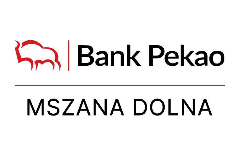 Logo mszańskiej placówki Banku Pekao