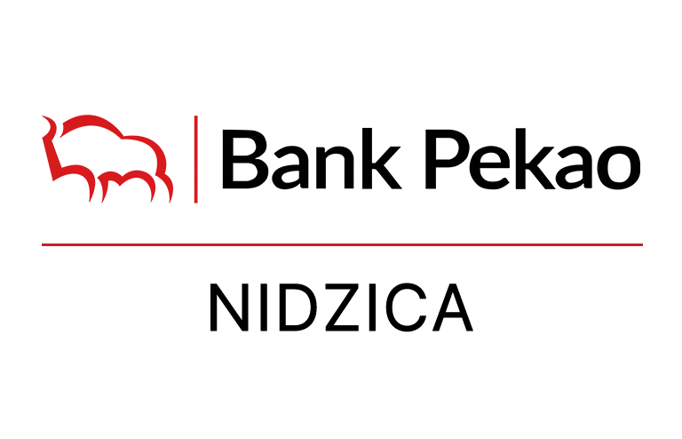 Logo nidzickiej placówki Banku Pekao