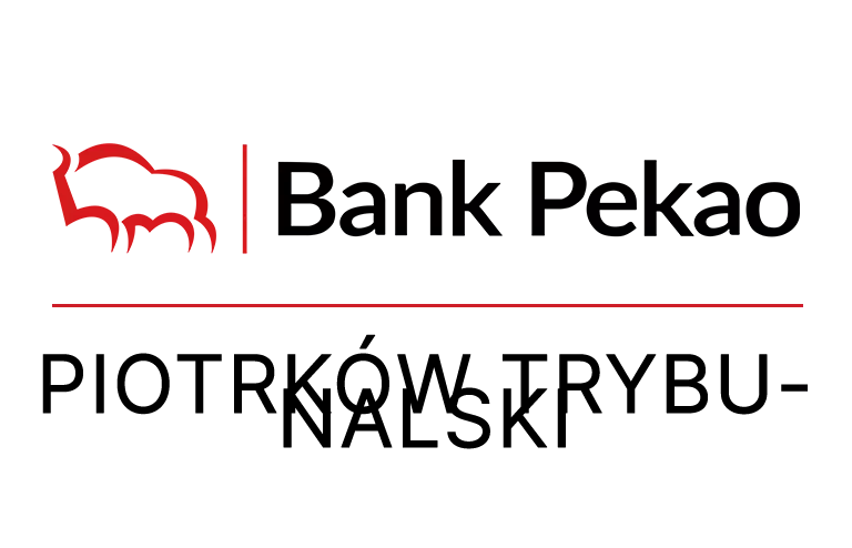 Logo placówek Pekao w Piotrkowie Trybunalskim