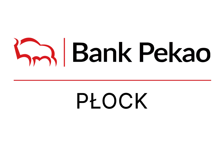 Logo placówek Pekao w Płocku