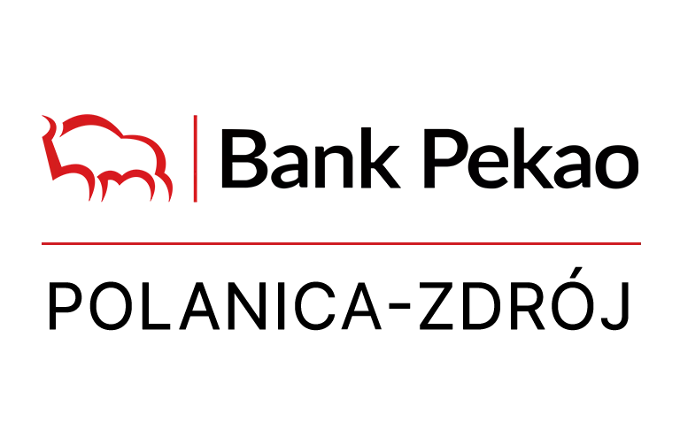 Logo polanickozdrojskiej placówki Banku Pekao