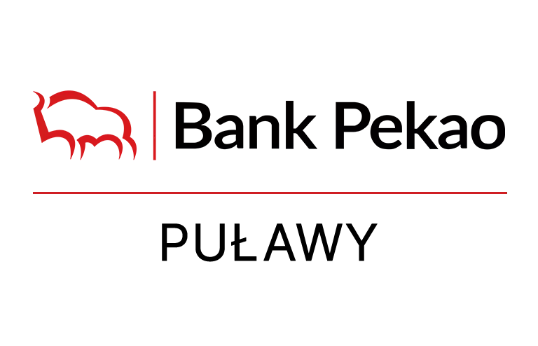 Logo puławskiej placówki Banku Pekao