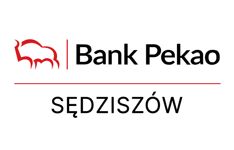 Logo sędziszowskiej placówki Banku Pekao