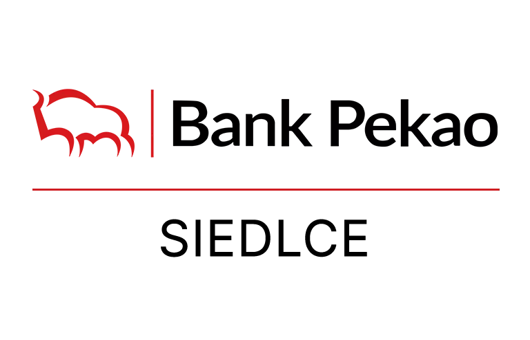 Logo siedleckiej placówki Banku Pekao