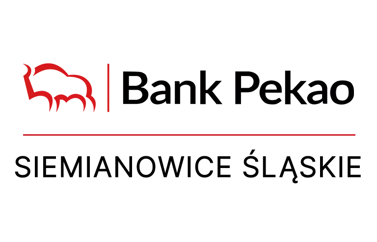 Logo siemianowickiej placówki Banku Pekao
