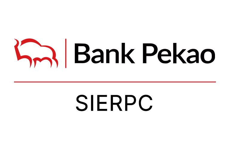 Logo sierpeckiej placówki Banku Pekao
