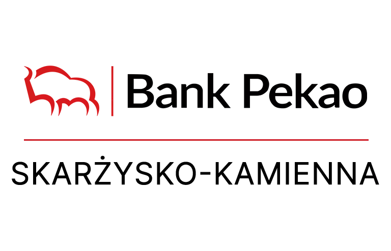 Logo skarżyskiej placówki Banku Pekao