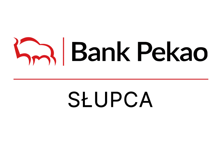 Logo słupeckiej placówki Banku Pekao