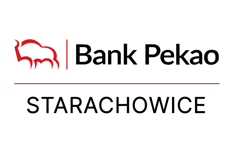Logo starachowickiej placówki Banku Pekao