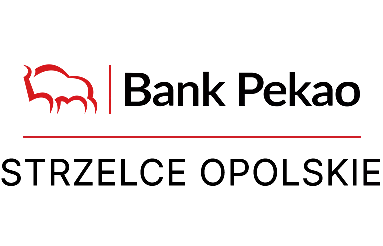Logo strzeleckiej placówki Banku Pekao