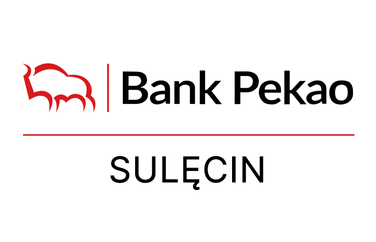 Logo sulęcińskiej placówki Banku Pekao
