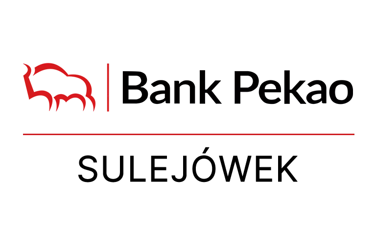 Logo sulejóweckiej placówki Banku Pekao
