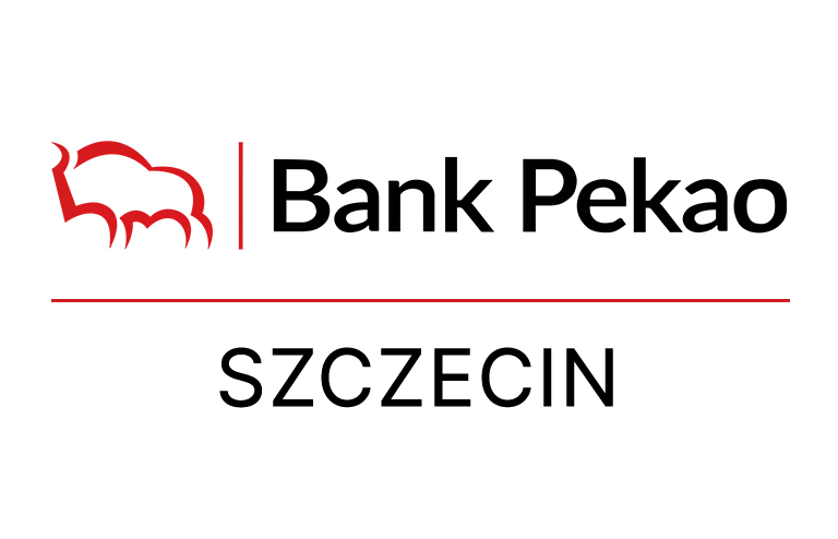 Logo placówek Pekao w Szczecinie