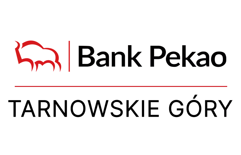 Logo tarnogórskiej placówki Banku Pekao