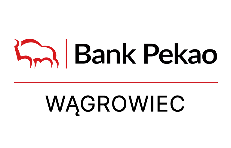 Logo placówek Pekao w Wągrowcu
