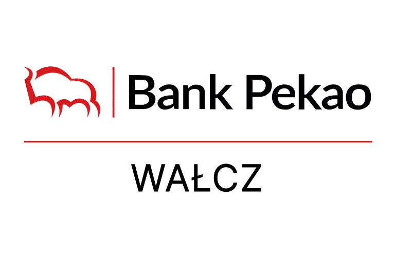 Logo wałeckiej placówki Banku Pekao