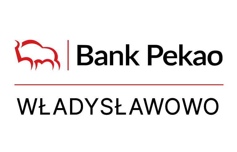Logo władysławowskiej placówki Banku Pekao