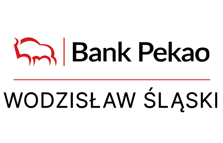 Logo wodzisławskiej placówki Banku Pekao