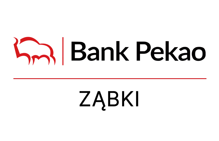 Logo ząbkowskiej placówki Banku Pekao