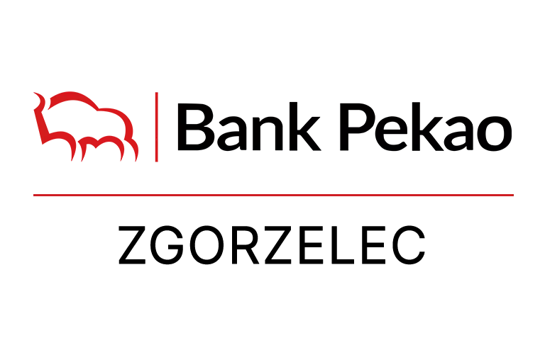 Logo zgorzeleckiej placówki Banku Pekao