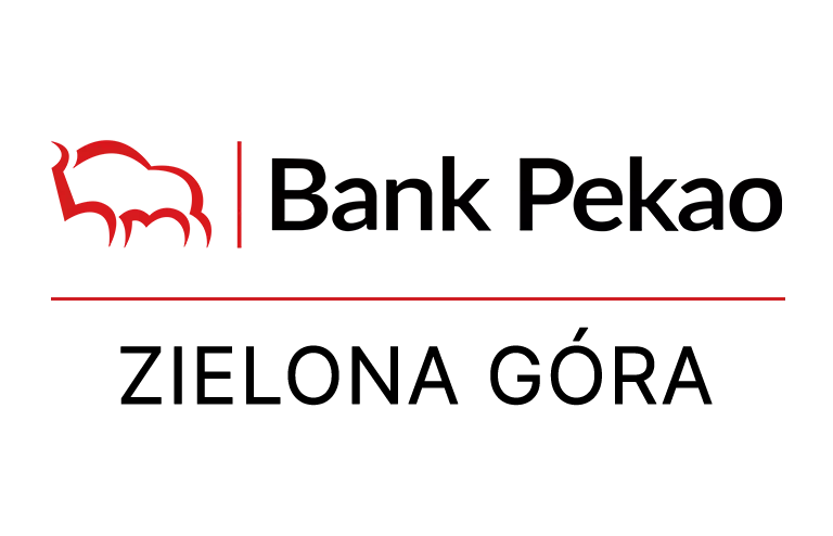 Logo placówek Pekao w Zielonej Górze