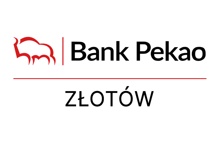 Logo złotowskiej placówki Banku Pekao