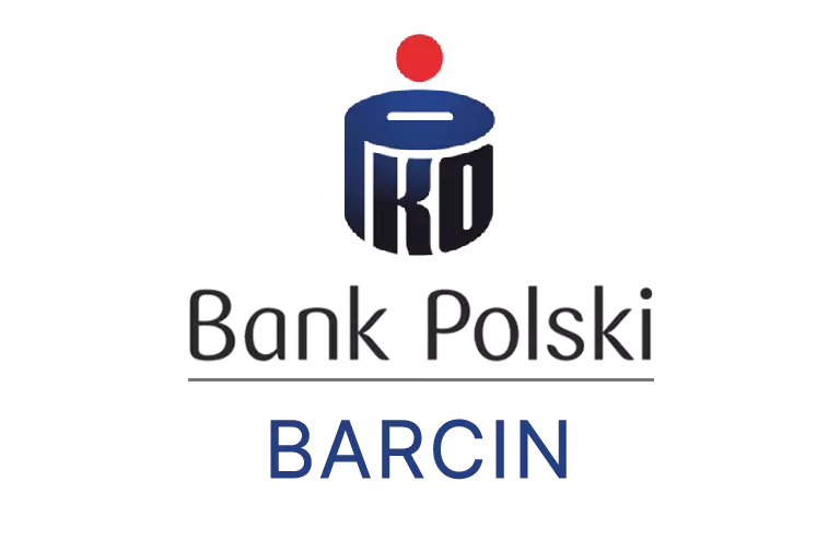 Logo barcińskiej placówki banku PKO Bank Polski SA