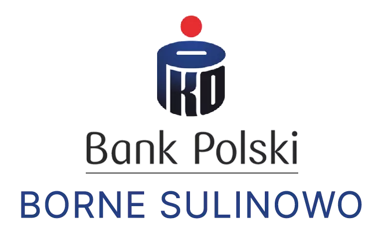 Logo borneńskiej placówki banku PKO Bank Polski SA