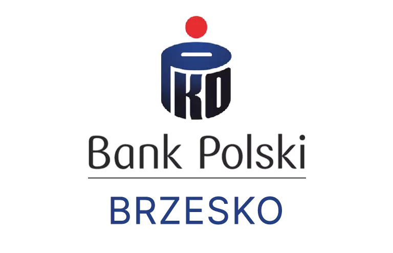 Logo brzeskiej placówki banku PKO Bank Polski SA
